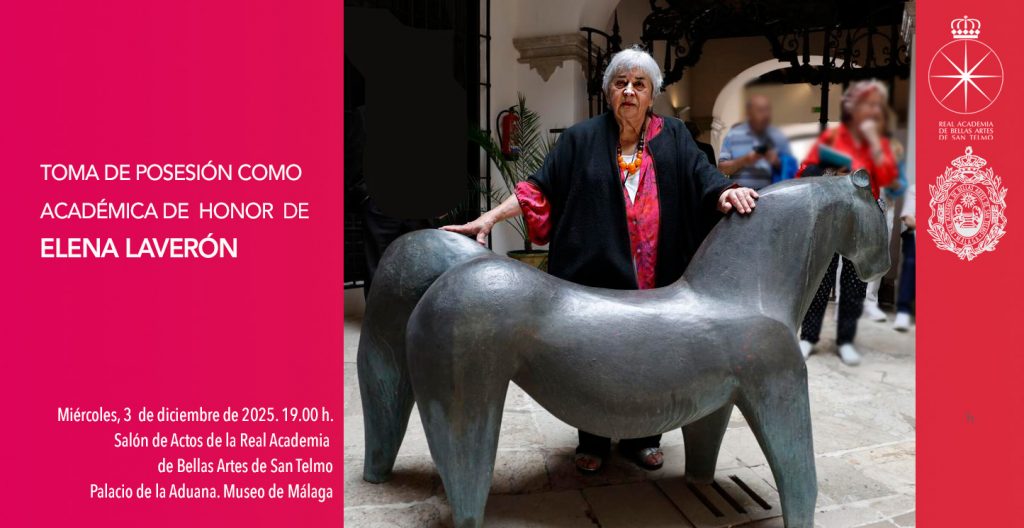 TOMA DE POSESIÓN COMO ACADÉMICA DE HONOR DE ELENA LAVERÓN