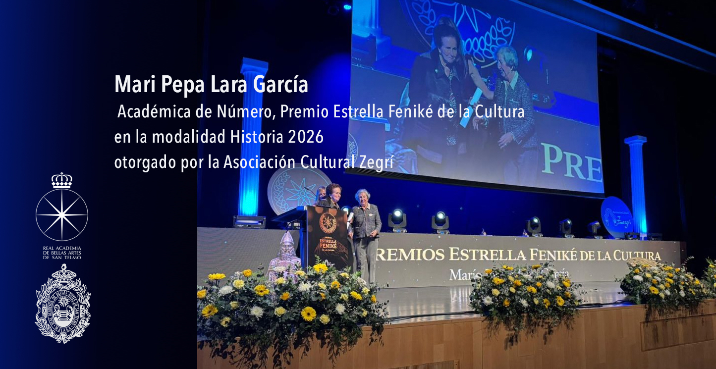 Mari Pepa Lara García Académica de Número, Premio Estrella Feniké de la Cultura en la modalidad Historia 2026otorgado por la Asociación Cultural Zegrí
