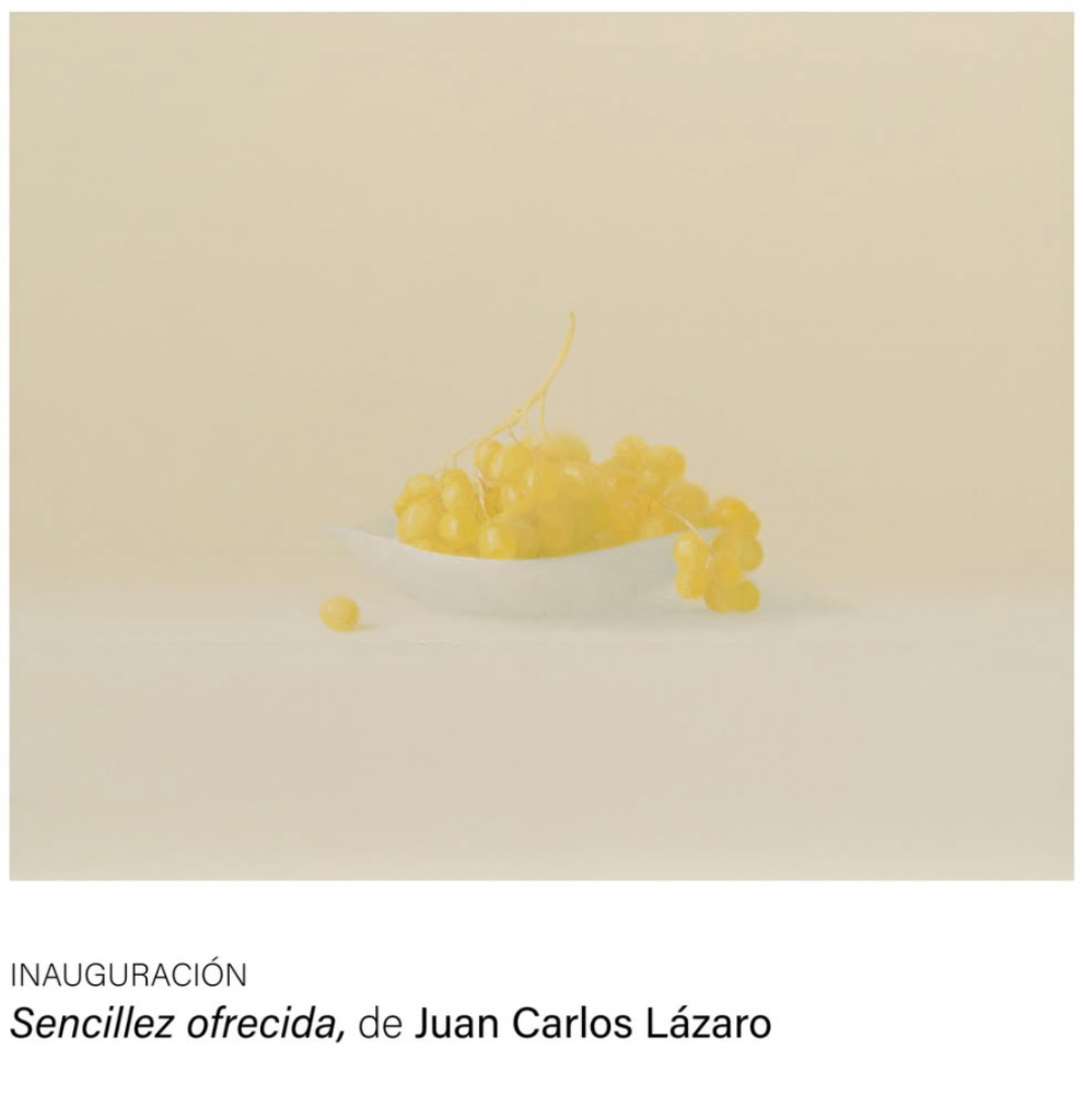 Sencillez ofrecida, de Juan Carlos Lázaro.